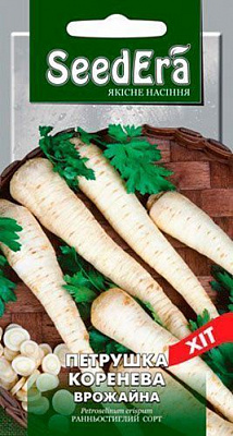Семена Seedera петрушка корневая Урожайная 3 г