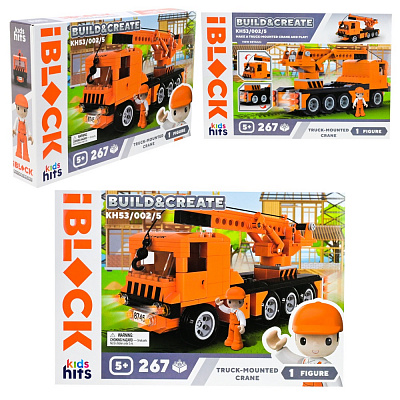 Іграшка-конструктор Shantou Kids hits IBLOCK JUNIOR 267 дет. KH53/002/5