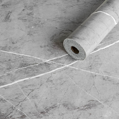 3D-панель с ПВХ самоклеящаяся Sticker Wall мрамор серый 600х3000х2 мм рулон (SW-00001702)