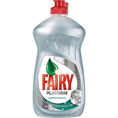Засіб для миття посуду Fairy Platinum Крижана свіжість 480 мл