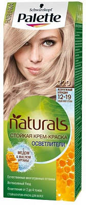 Краска для волос Palette Naturals (Фитолиния) 12-19 (220) жемчужный блондин 110 мл