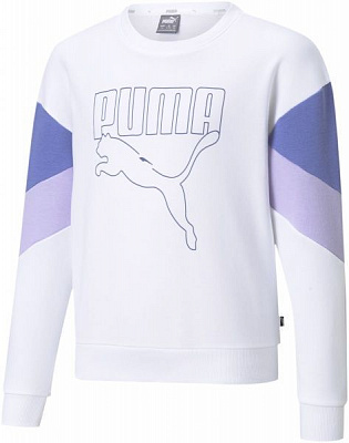 Світшот Puma Rebel Crew 58615602 р. 164 білий