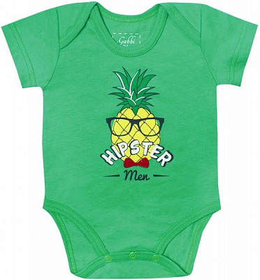 Боди Габби Морской р.80 зеленый BD-19-13 