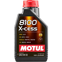 Моторное масло Motul 8100 X-cess 5W-30 1 л