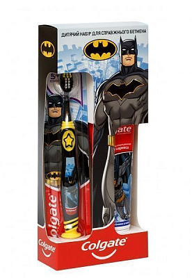 Детский косметический набор для мальчика Colgate для настоящего Бэтмена 6+