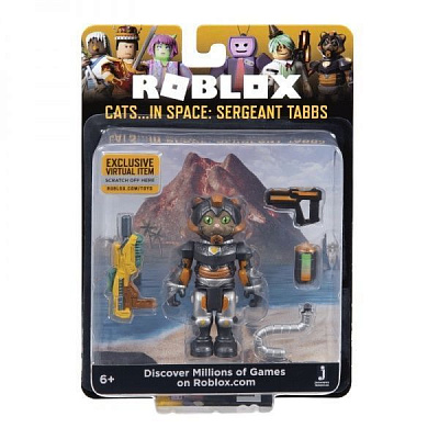 Фигурка коллекционная Jazwares Roblox Core Figures Cats...IN SPACE: Sergeant Tabbs W5 ROG0163 