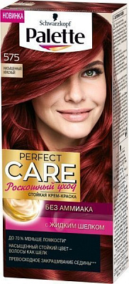 Крем-фарба для волосся Palette Perfect Care (Розкішний догляд) №575 насичений червоний 110 мл