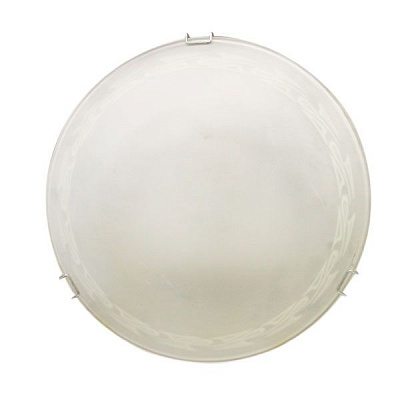 Светильник настенно-потолочный Укрсвітло Лампара 38926 НПБ 2x60 Вт E27 белый 38926 