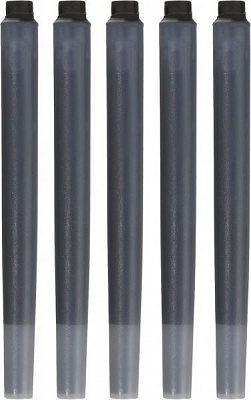 Набір картриджів Quink 5 шт. чорні 11 410BK Parker