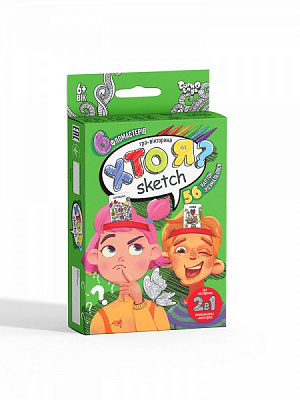 Головоломка Danko Toys Хто Я? Scetch (укр) HIM-06-01U