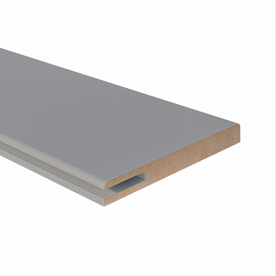 Доборная планка Classen-Pol 120х10х2050мм светло-серый silk matt