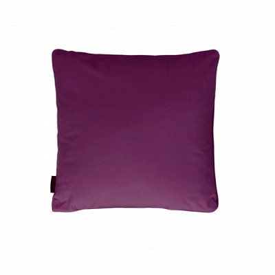 Подушка декоративная VELOUR без канта 50x50 см бордовый Decora textile 