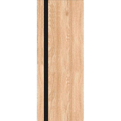 Дверное полотно ОМиС Сити ПО черное стекло 700 мм дуб саванна