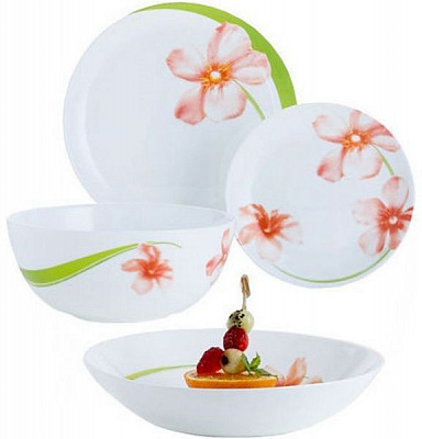 Сервіз столовий Diwali Sweet Impression 19 предметів P7078 Luminarc