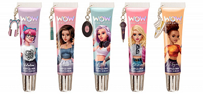 Блеск для губ Kids Licensing с шармом в ассортименте