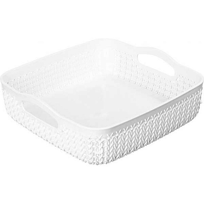 Органайзер пластиковий Curver 234653 Knit квадратний 70x230x230 мм