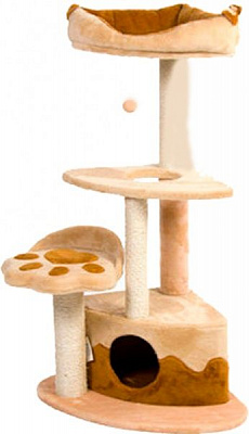 Кігтеточка Природа Городок кутова бежева