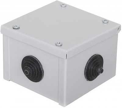 Коробка розподільча з кришкою E.NEXT e.db.stand.kr10.100.100.70.ip54 метал s062004