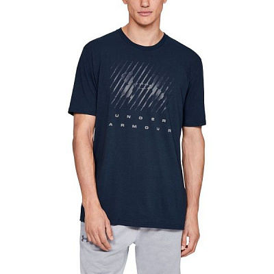 Футболка Under Armour UA Branded BL SS 1318550-408 S синий