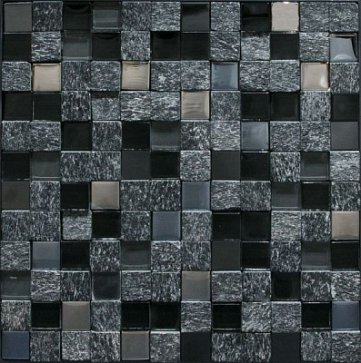 Плитка Intermatex Cubik Black 30x30