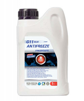 Антифриз GNL G11 від -40 до +110 1л синій