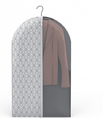 Чехол для одежды Vivendi 100x60 см серый