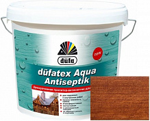 Просочувач Dufa dufatex Aqua Antiseptik каштан шовковистий глянець 10 л