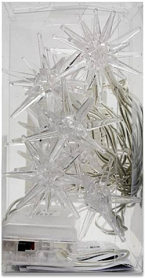 Електрогірлянда із зірочками Aх5305610 вбудований світлодіод (LED) 10 ламп 1,3 м