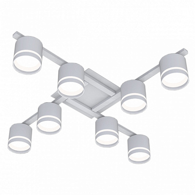 Люстра стельова Hopfen STARK SKJOLD-GX-8S WH 8xGX53 білий