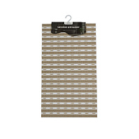 Килимок для ванної Eco Fabric Смужка 69х40 см бежевий
