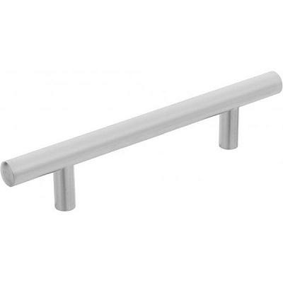 Мебельная ручка L530-96/156 сатин хром 96 мм