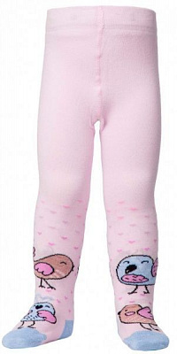 Колготки дитячі Conte-Kids 14С-79СП р.62-74 світло-рожевий