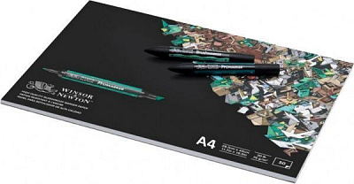 Склейка для маркеров Bleedproof paper A4 21x29.7 см 75 г/м² 50 листов Winsor&Newton