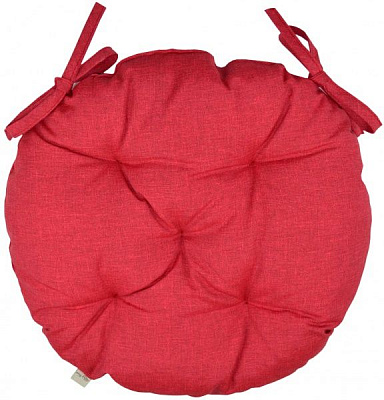 Подушка на стул РОУЗ Красная La Nuit