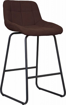 Стул барный Nowy Styl NICOLE HOKER CFS LB BLACK (BOX-2) (CH) SORO-28 коричневый 