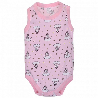 Боді для дівчинки Татошка 1401217едр р.68 рожевий