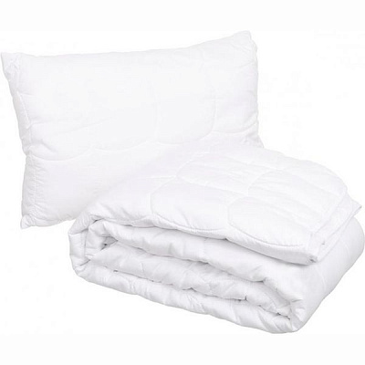 Комплект Зелений чай (ковдра + подушка) 155x210 см Songer und Sohne