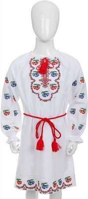 Сукня Едельвіка р.134 білий 827-18/09