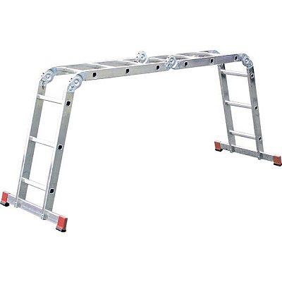 Шарнірна драбина-стрем'янка Krause Corda 4x3 (013385)