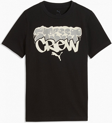 Футболка Puma MID90s Graphic Tee B 69174301 р.140 черный