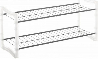 Підставка для взуття WR4717 235x675x320 мм сірийбілий