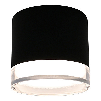 Світильник точковий Victoria Lighting 12 Вт GX53 чорний Pure/PL1 black