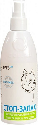 Средство Pet's Lab для устранения пятен и запаха мочи собак Стоп-Запах 300 мл