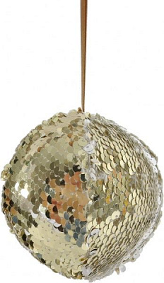 Шар с пайетками d100 MC26-250759 шампань