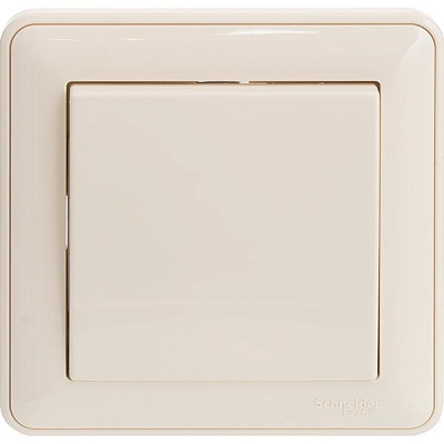 Вимикач одинарний прохідний W-59 VS616-156-28 слонова кістка