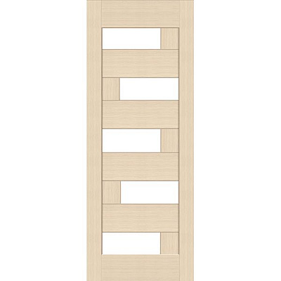Дверне полотно ОМіС Доміно ПО 900 мм дуб латте