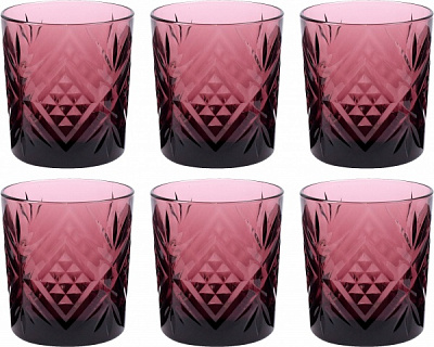 Набор стаканов низких Lilac Salzburg 300 мл 6 шт. Luminarc 