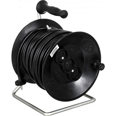 Подовжувач ОТК без заземлення 3 гн. чорний 40 м