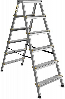 Драбина-стрем’янка Drabest PRO двостороння 2х6 (DD6-150)