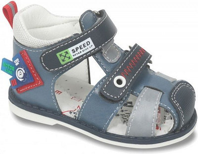 Сандалі для хлопчика ТОМ.М р.18 синій 7963Е